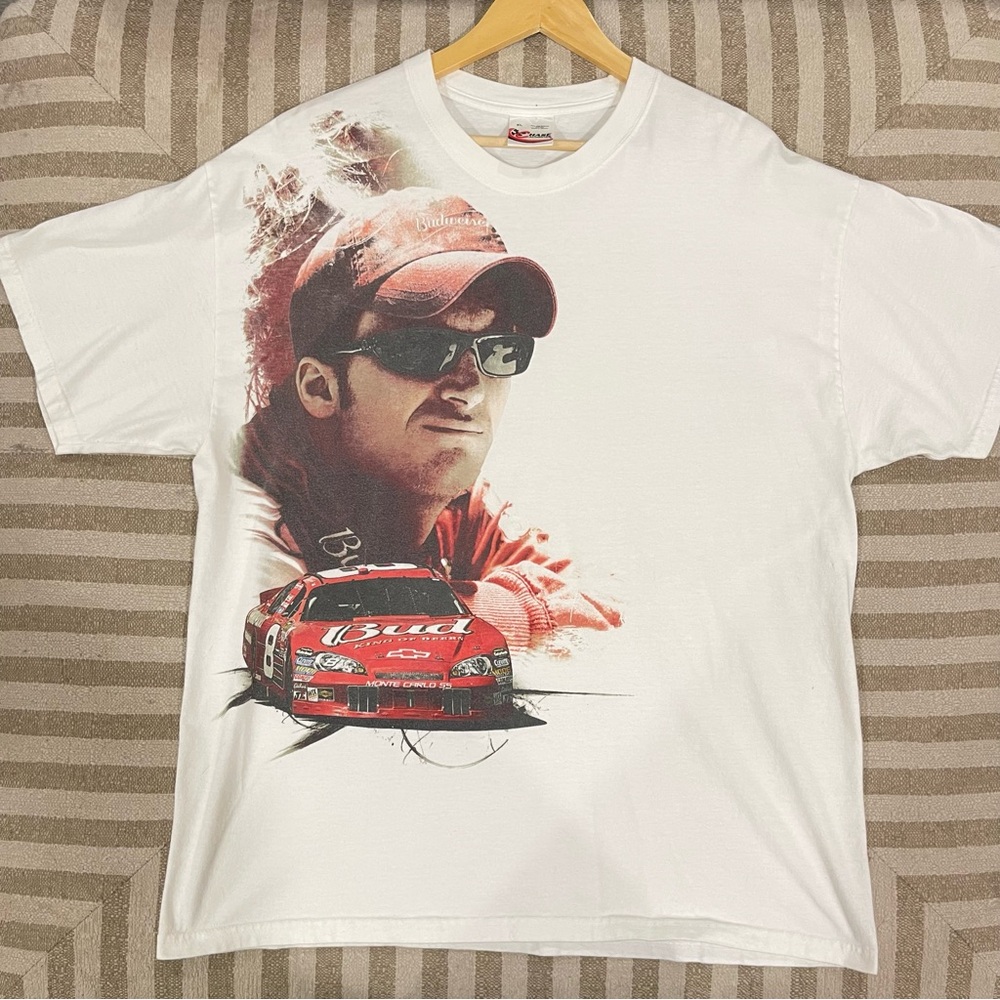 2007 Dale Earnhardt Jr NASCAR XL Vintage Shirt Chase Authentics Tag.